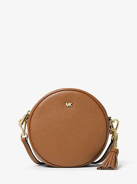 Pebbled Leather Canteen Crossbody – Michael Kors Pre